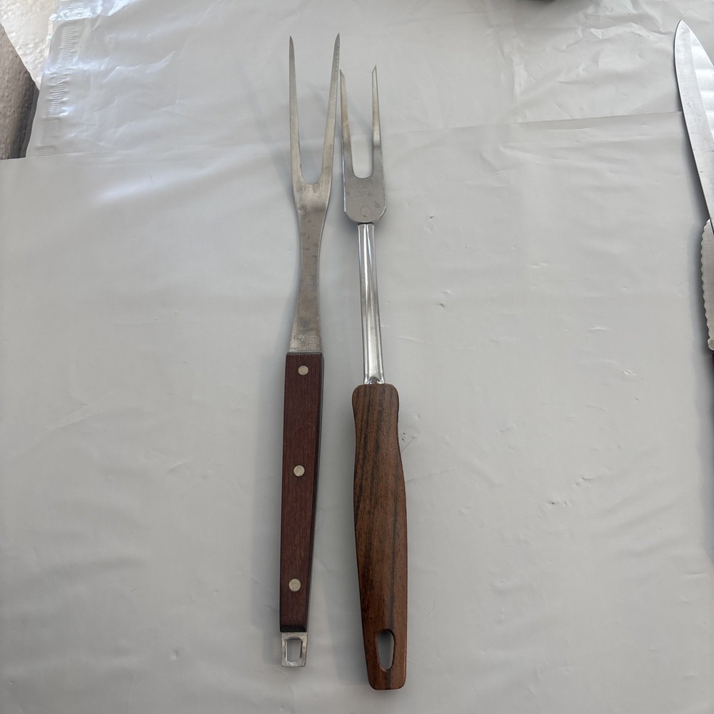 Vintage EKCO FLINT‎ Stainless Lot Of 2